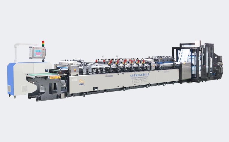 SK-600ZDSC全自動(dòng)高速網(wǎng)絡(luò)總線型三邊封、移刀雙切刀制袋機(jī)（帶儲(chǔ)料裝置）
